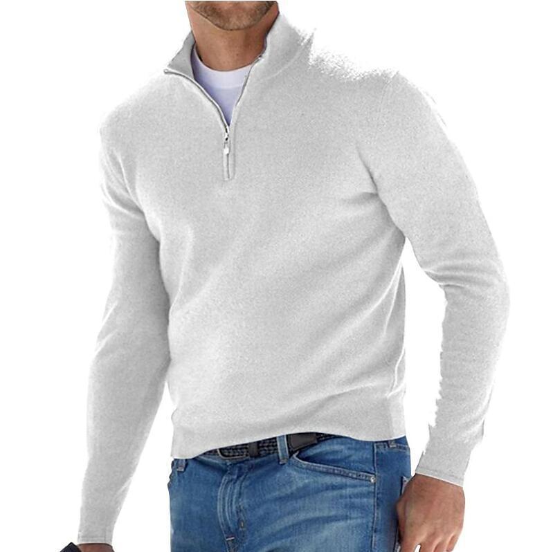 Men’s Long-Sleeve Bottoming Shirt – Sleek, Versatile & Comfortable