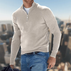 Men’s Long-Sleeve Bottoming Shirt – Sleek, Versatile & Comfortable