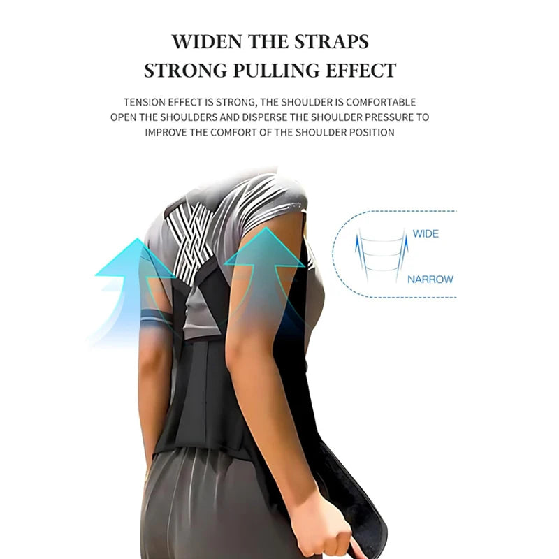 Invisible Posture Corrector Belt – Soft, Breathable & Lightweight