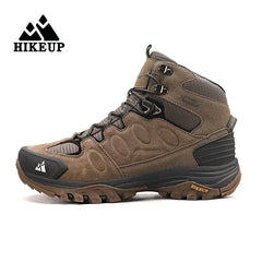 HIKEUP Durable Lace-Up Hiking Shoes – Breathable & Comfortable