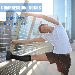 Unisex Compression Socks – Boost Circulation for Work, Sports & Recovery