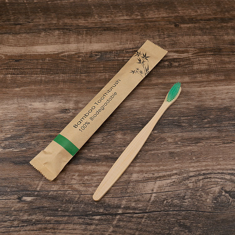 Eco-Friendly Bamboo Toothbrush Set – 10-Pack for Home & Travel