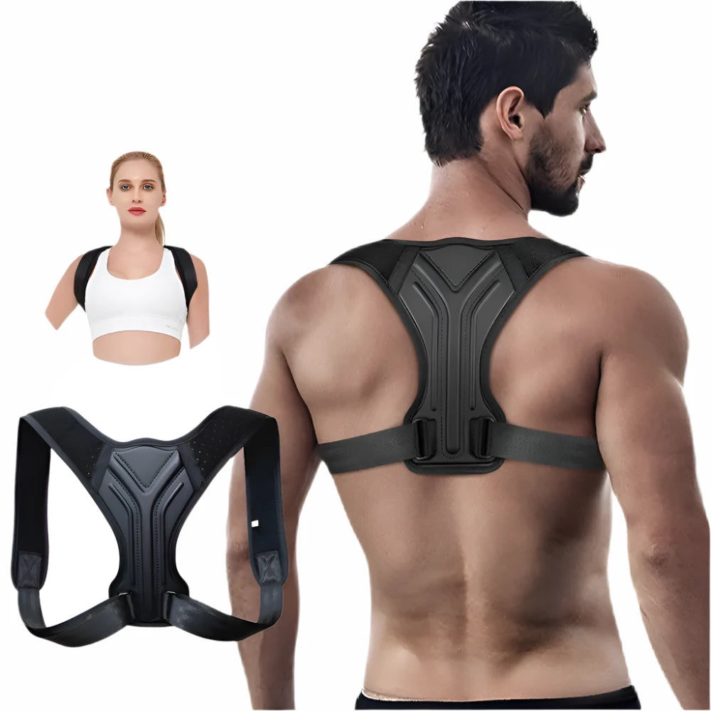 Adjustable Posture Corrector Belt – Spine & Shoulder Support