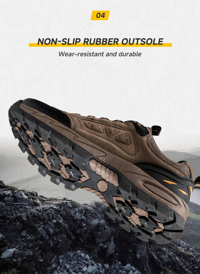 Men’s Waterproof Hiking Shoes – Durable, Secure & Built for Adventure