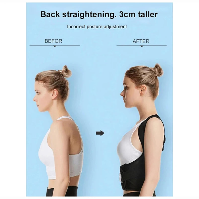 Invisible Posture Corrector Belt – Soft, Breathable & Lightweight