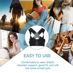 Invisible Posture Corrector Belt – Soft, Breathable & Lightweight