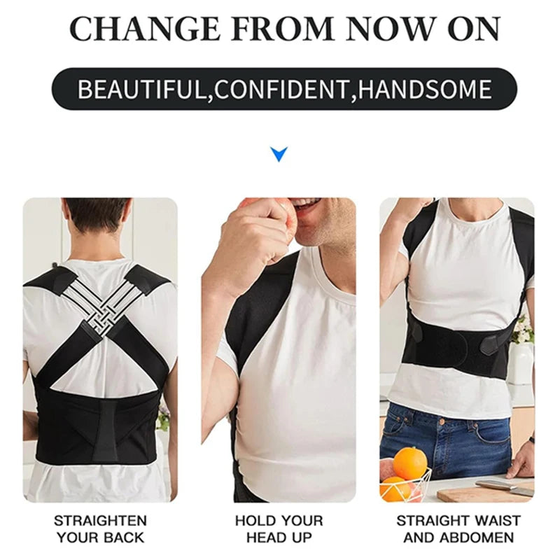 Invisible Posture Corrector Belt – Soft, Breathable & Lightweight