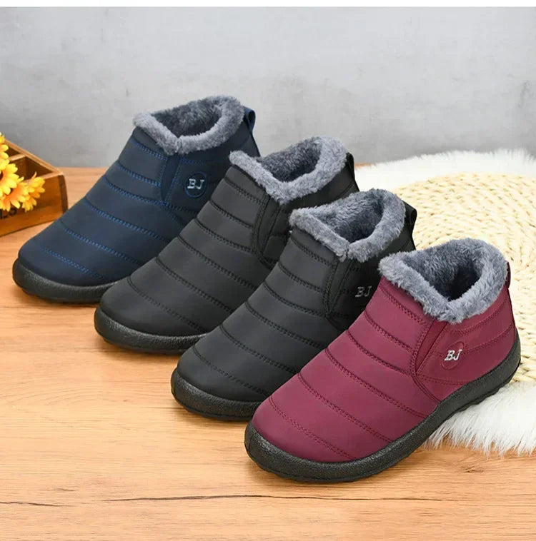 Women’s Waterproof Winter Boots – Plush, Warm & Stylish