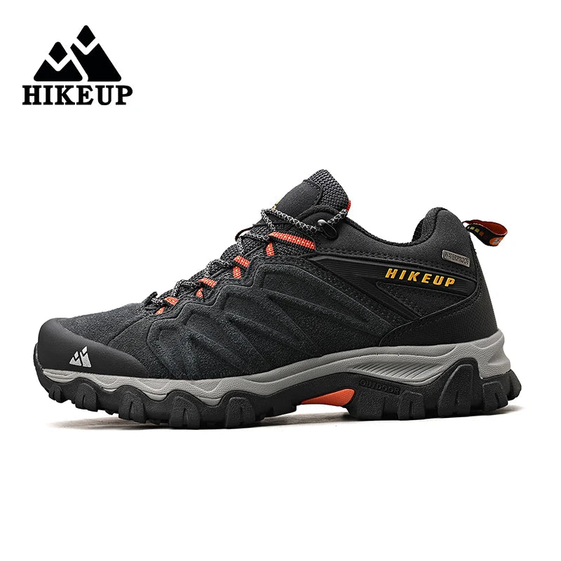 HIKEUP Premium Leather Hiking Shoes – High-Quality Comfort for Every Adventure