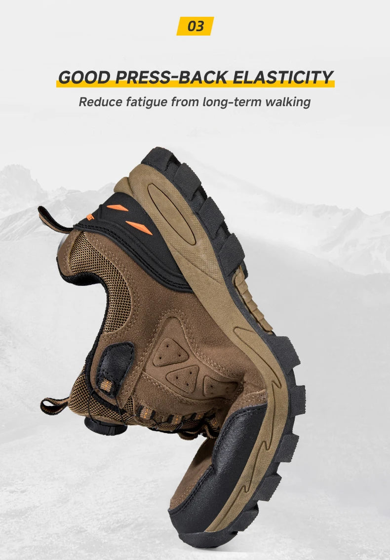 Men’s Waterproof Hiking Shoes – Durable, Secure & Built for Adventure