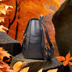 Luxury Women’s Leather Backpack – Vintage & Versatile